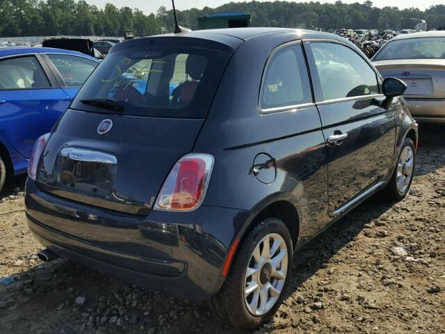 3C3CFFKR5HT526248 - 2017 FIAT 500 POP GRAY photo 4