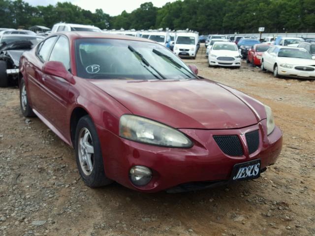 2G2WS522541341635 - 2004 PONTIAC GRAND PRIX MAROON photo 1