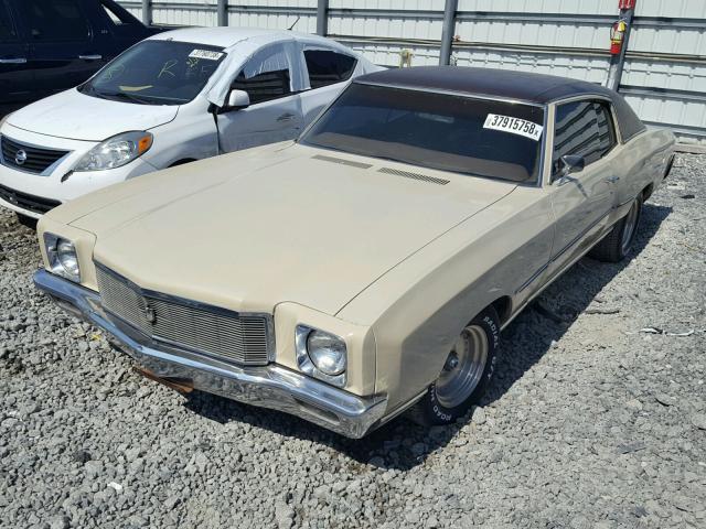 138571L172236 - 1971 CHEVROLET MONTECARLO Beige Foto 2