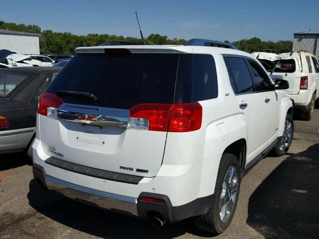 2CTFLXE58B6248185 - 2011 GMC TERRAIN SL WHITE photo 4