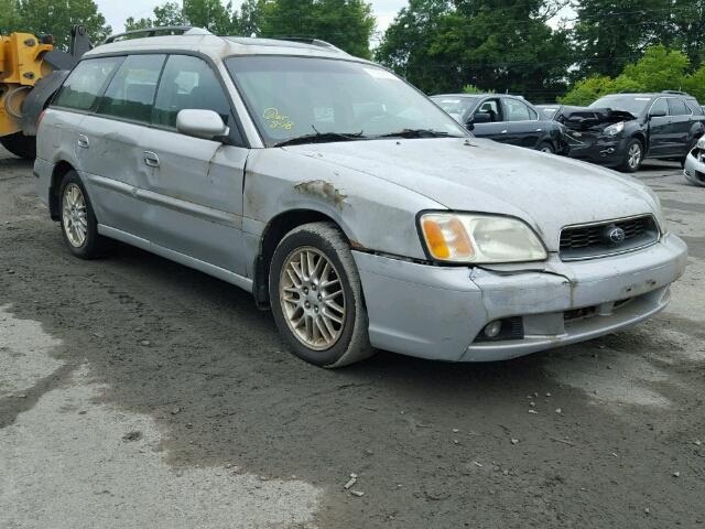 4S3BH625846300904 - 2004 SUBARU LEGACY L S SILVER photo 1