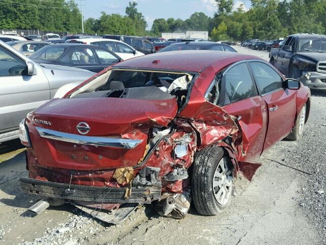 1N4AL3AP2FC298430 - 2015 NISSAN ALTIMA 2.5 BURGUNDY photo 4