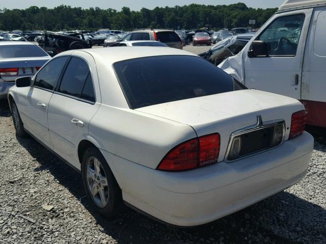 1LNHM87A62Y613373 - 2002 LINCOLN LS 白色 照片 3