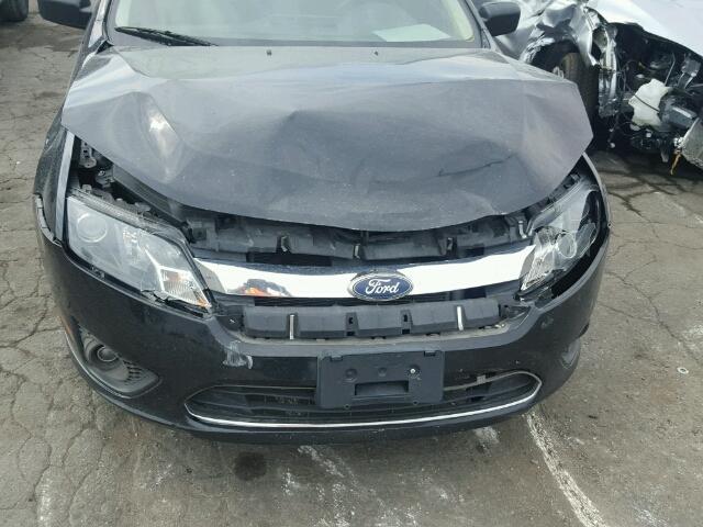 3FAHP0HA3AR324403 - 2010 FORD FUSION BLACK photo 9