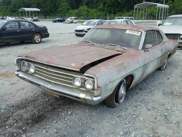 9A30F277064 - 1969 FORD FAIRLANE RED photo 2