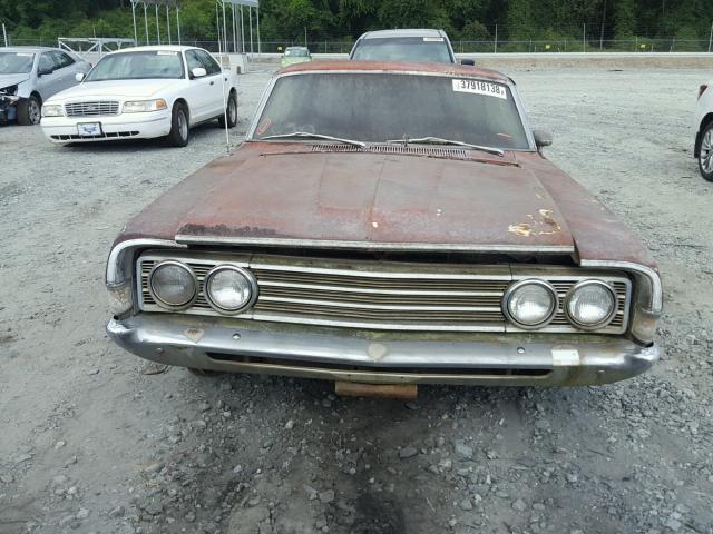 9A30F277064 - 1969 FORD FAIRLANE RED photo 9