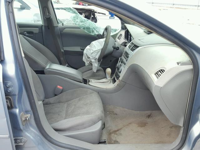 1G1ZG57B294163819 - 2009 CHEVROLET MALIBU LS GRAY photo 5