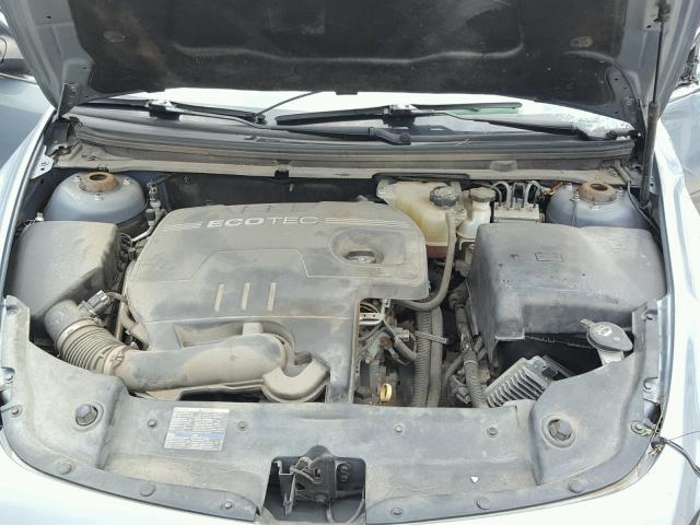 1G1ZG57B294163819 - 2009 CHEVROLET MALIBU LS GRAY photo 7