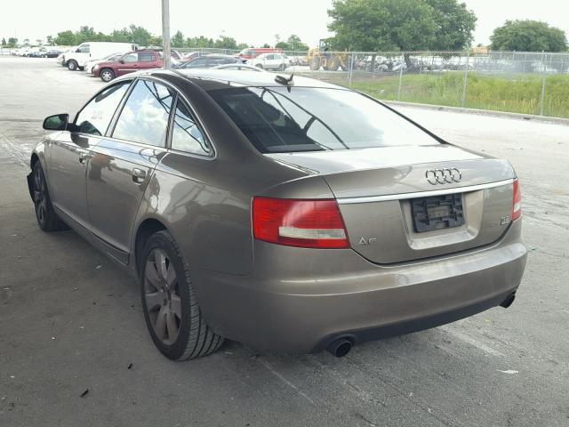 WAUDG74F05N096126 - 2005 AUDI A6 3.2 QUA TAN photo 3