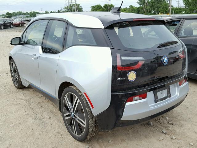 WBY1Z2C52FV555796 - 2015 BMW I3 BEV GRAY photo 3