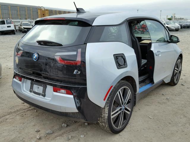 WBY1Z2C52FV555796 - 2015 BMW I3 BEV GRAY photo 4