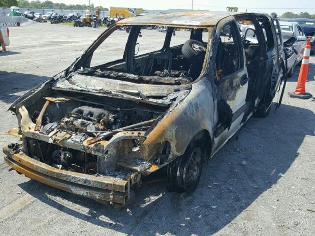 1GNDX03E43D211288 - 2003 CHEVROLET VENTURE BURN photo 2