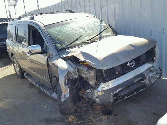 5N1AA08A96N702761 - 2006 NISSAN ARMADA SE BROWN photo 1