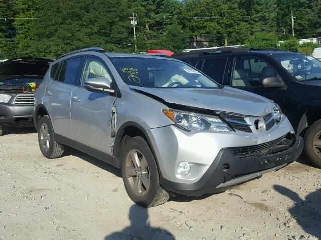 JTMRFREVXFJ034688 - 2015 TOYOTA RAV4 SILVER photo 1