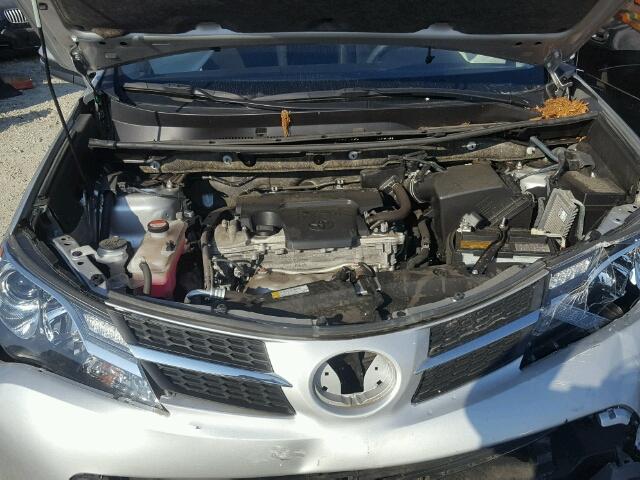 JTMRFREVXFJ034688 - 2015 TOYOTA RAV4 SILVER photo 7