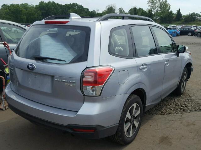 JF2SJABC4HH536774 - 2017 SUBARU FORESTER 2 SILVER photo 4