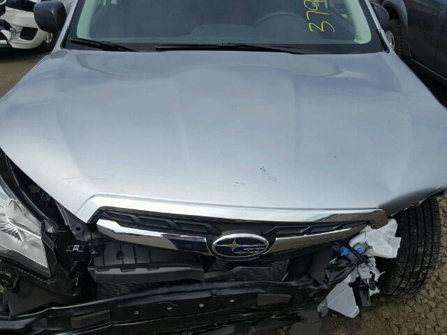 JF2SJABC4HH536774 - 2017 SUBARU FORESTER 2 SILVER photo 7