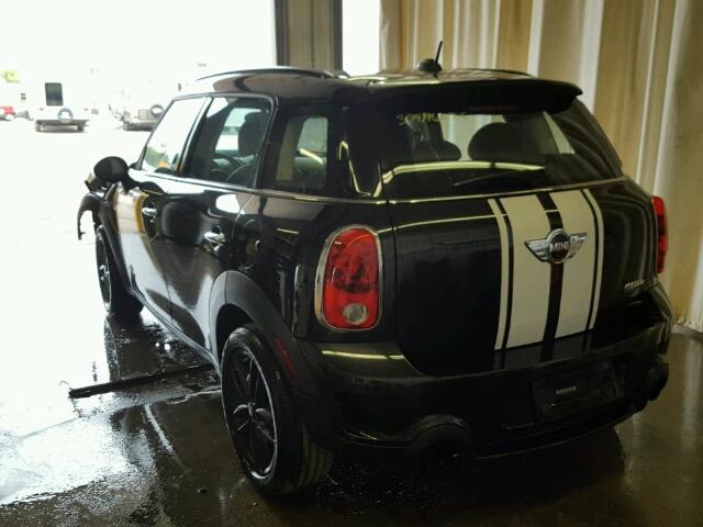 WMWZC5C50CWL59415 - 2012 MINI COOPER S C BLACK photo 3