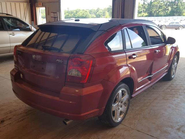 1B3HB78K77D209686 - 2007 DODGE CALIBER R/ MAROON photo 4