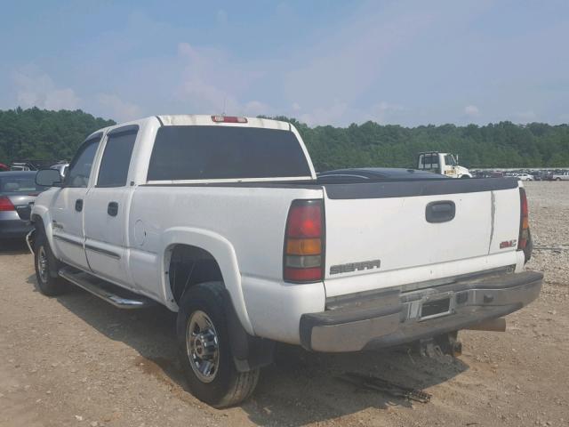 1GTHC23D06F217171 - 2006 GMC SIERRA C25 WHITE photo 3