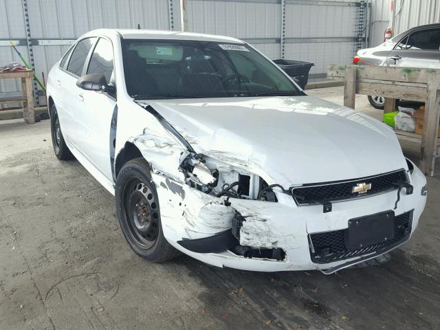 2G1WD5E3XC1311581 - 2012 CHEVROLET IMPALA POL WHITE photo 1