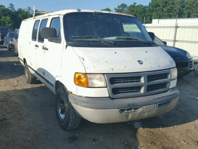 2B7HB11Y7YK101053 - 2000 DODGE RAM VAN B1 WHITE photo 1