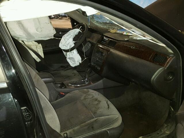 2G1WA5E39C1266593 - 2012 CHEVROLET IMPALA BLACK photo 5