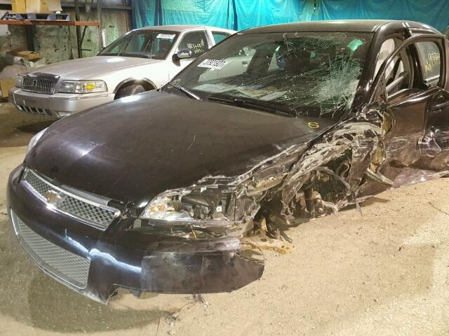 2G1WA5E39C1266593 - 2012 CHEVROLET IMPALA BLACK photo 9