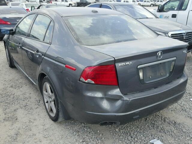 19UUA66234A056221 - 2004 ACURA TL GRAY photo 3