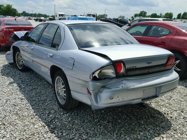 2G1WL52M2T9250664 - 1996 CHEVROLET LUMINA BLUE photo 3