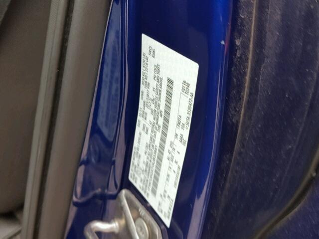 1FMCU0GX7GUB33891 - 2016 FORD ESCAPE SE BLUE photo 10