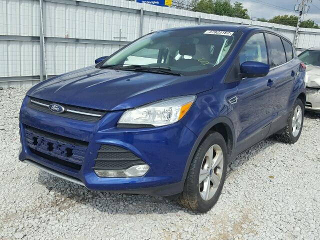 1FMCU0GX7GUB33891 - 2016 FORD ESCAPE SE BLUE photo 2