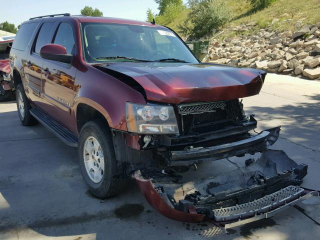 1GNFK16388J243130 - 2008 CHEVROLET SUBURBAN K MAROON photo 1