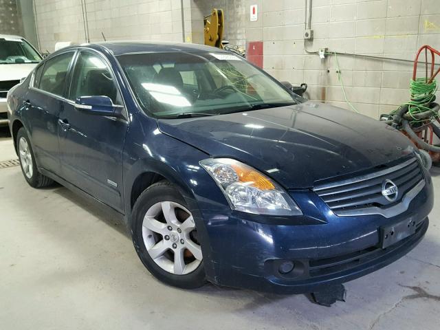 1N4CL21E18C223769 - 2008 NISSAN ALTIMA HYB BLUE photo 1