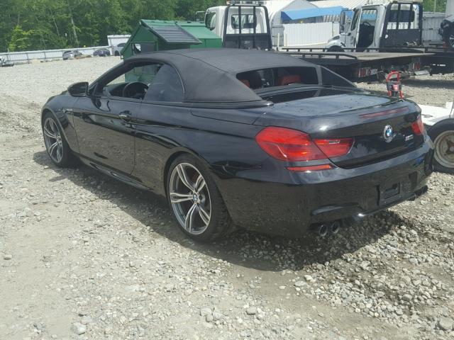 WBSLZ9C58EDZ78558 - 2014 BMW M6 BLACK photo 3