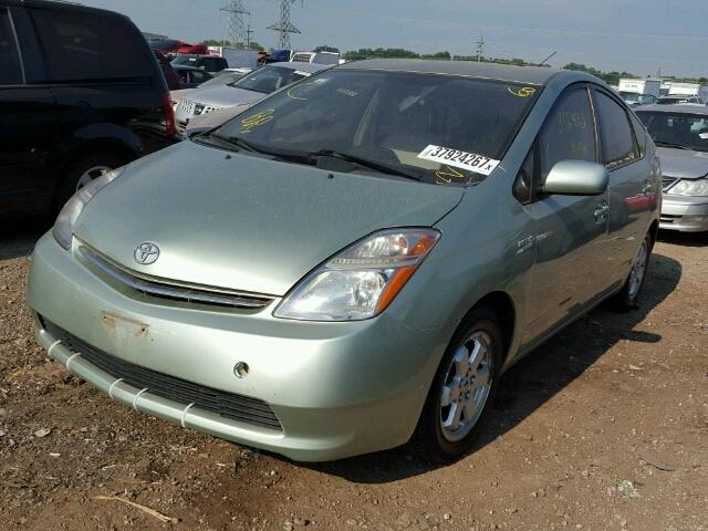 JTDKB20UX77557226 - 2007 TOYOTA PRIUS GREEN photo 2