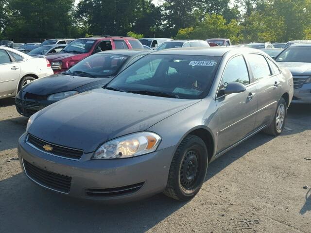 2G1WB58K779206657 - 2007 CHEVROLET IMPALA LS GRAY photo 2