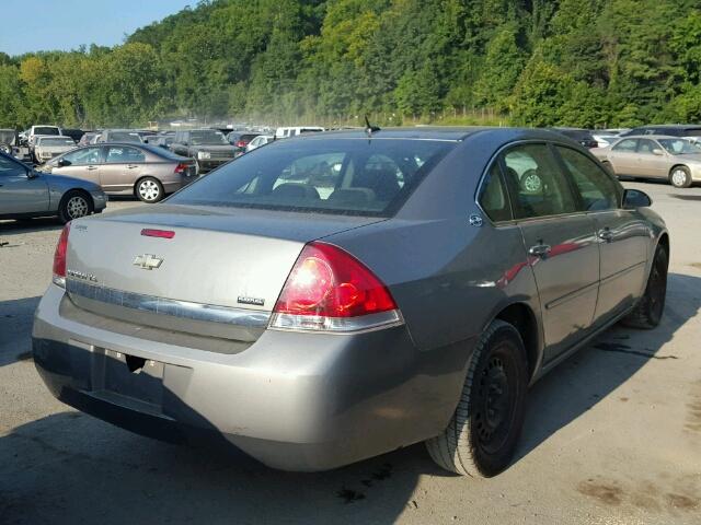 2G1WB58K779206657 - 2007 CHEVROLET IMPALA LS GRAY photo 4