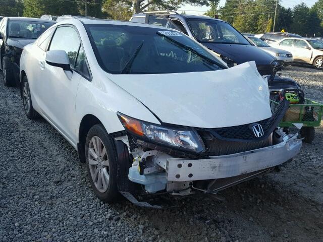 2HGFG3B80CH544218 - 2012 HONDA CIVIC EX WHITE photo 1