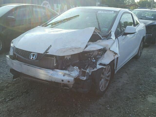 2HGFG3B80CH544218 - 2012 HONDA CIVIC EX თეთრი ფოტო 2