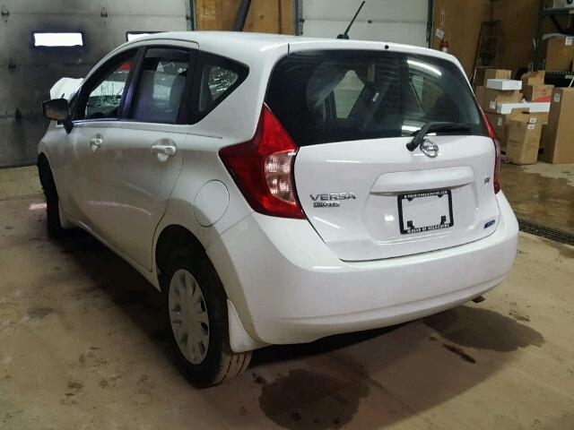 3N1CE2CP5FL436196 - 2015 NISSAN VERSA NOTE WHITE photo 3