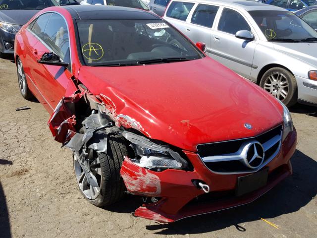 WDDKJ6FB2GF331662 - 2016 MERCEDES-BENZ E 400 RED photo 1