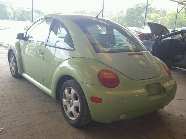 3VWCK21C83M439537 - 2003 VOLKSWAGEN NEW BEETLE 绿色 照片 3