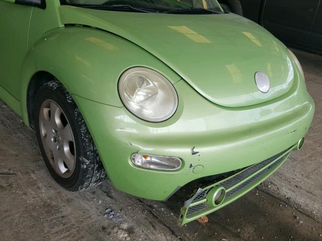 3VWCK21C83M439537 - 2003 VOLKSWAGEN NEW BEETLE 绿色 照片 9