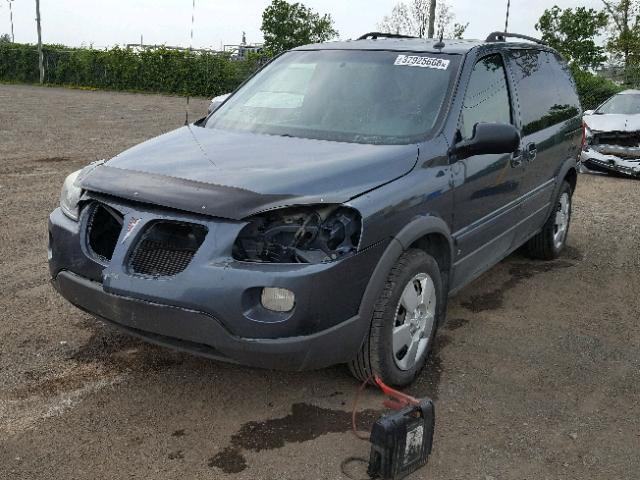 1GMDU03L36D237185 - 2006 PONTIAC MONTANA SV BLUE photo 2