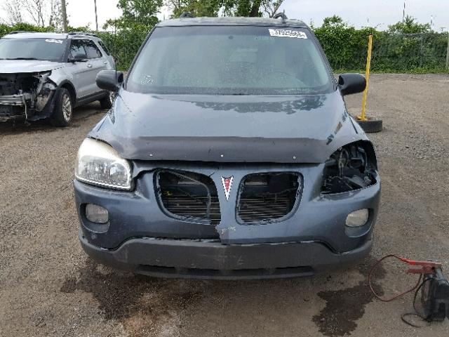 1GMDU03L36D237185 - 2006 PONTIAC MONTANA SV BLUE photo 9