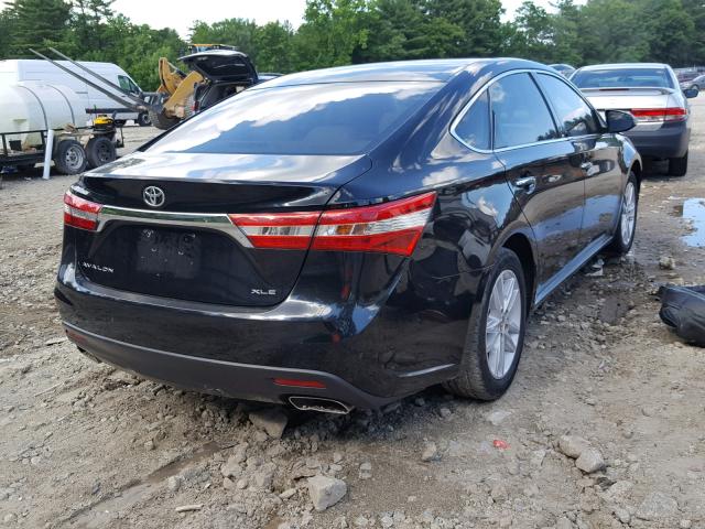 4T1BK1EB7DU053436 - 2013 TOYOTA AVALON BAS BLACK photo 4