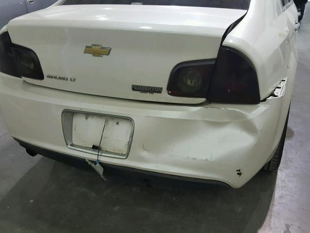 1G1ZC5E09CF280788 - 2012 CHEVROLET MALIBU 1LT 白色 照片 9