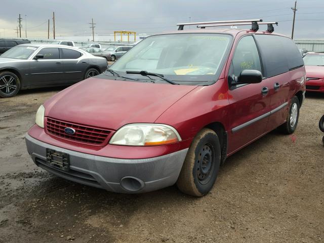 2FMDA50453BB32698 - 2003 FORD WINDSTAR W BURGUNDY photo 2