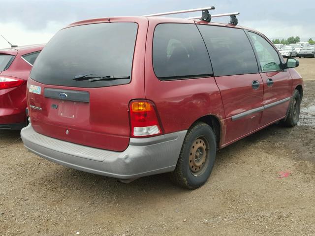 2FMDA50453BB32698 - 2003 FORD WINDSTAR W BURGUNDY photo 4